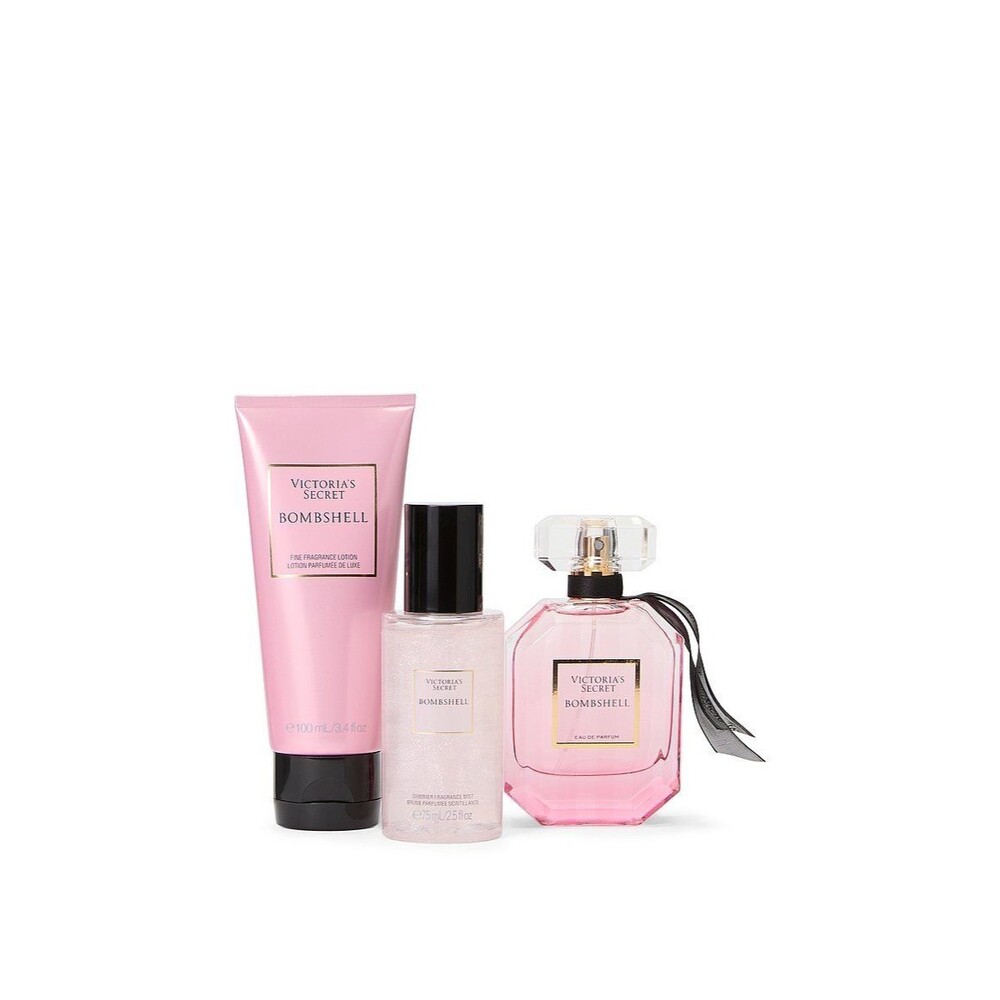 NIB Victorias Secret Bombshell Luxe Fragrance Gift Set - Picture 1 of 6
